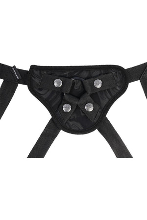 SPORTSHEETS VELVET NOIR STRAP ON