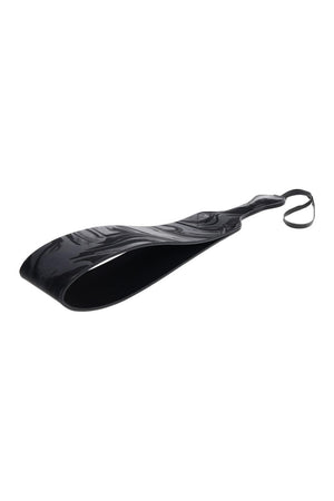 SPORTSHEETS VELVET NOIR LOOP PADDLE