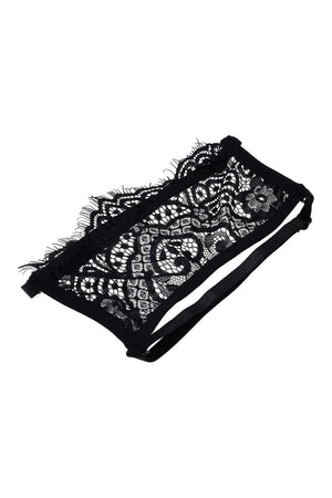 SPORTSHEETS SEX AND MISCHIEF VEILED VISION LACE BLINDFOLD