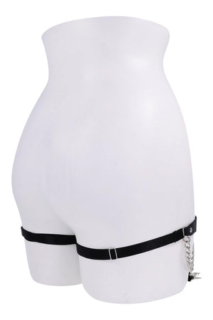 SPORTSHEETS SEX AND MISCHIEF CHAIN LACE GARTERS