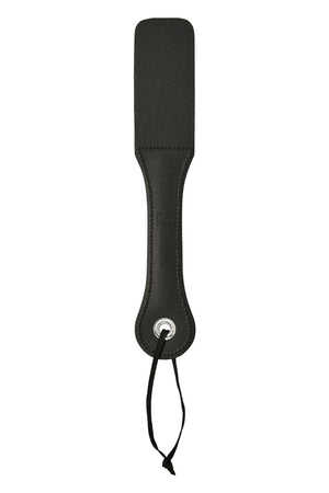 SPORTSHEETS 12 INCH LEATHER SLUT IMPRESSION PADDLE