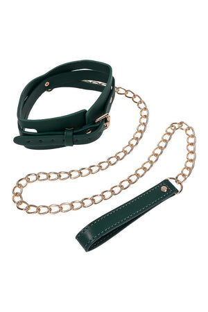 SPORTSHEETS INDICA CUTOUT COLLAR AND LEASH