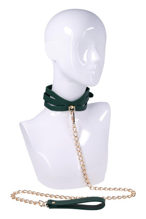 SPORTSHEETS INDICA CUTOUT COLLAR AND LEASH