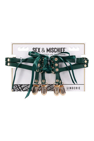 SPORTSHEETS INDICA LACED UP GARTERS