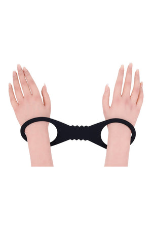 SPORTSHEETS SHADOW LARGE SILICONE CUFFS