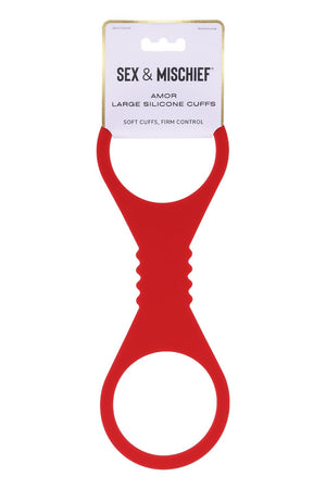 SPORTSHEETS AMOR LARGE SILICONE CUFFS