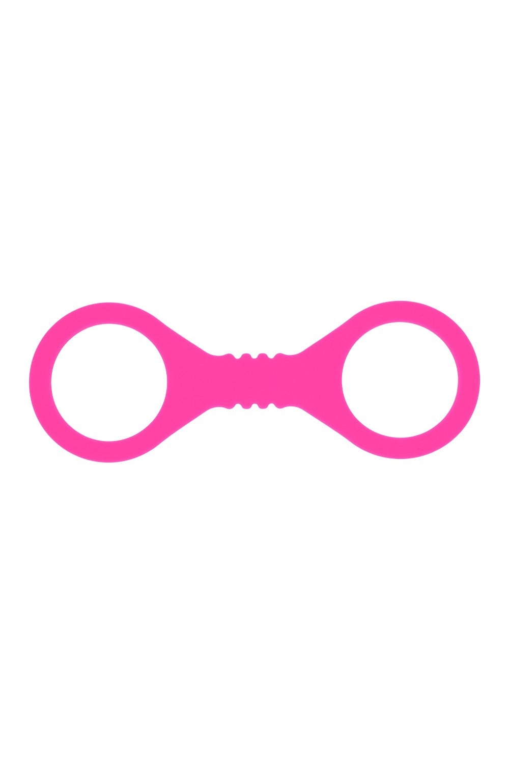 SPORTSHEETS SMALL HOT PINK SILICONE CUFFS