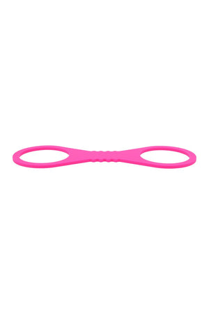 SPORTSHEETS LARGE HOT PINK SILICONE CUFFS