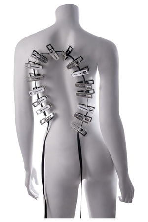 SPORTSHEETS EDGE BODY ZIPPER CLOTHES PINS