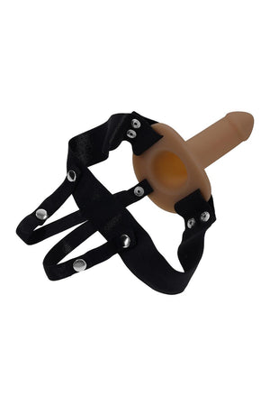 SELOPA OUR FIRST HOLLOW STRAP ON DARK 6 INCH