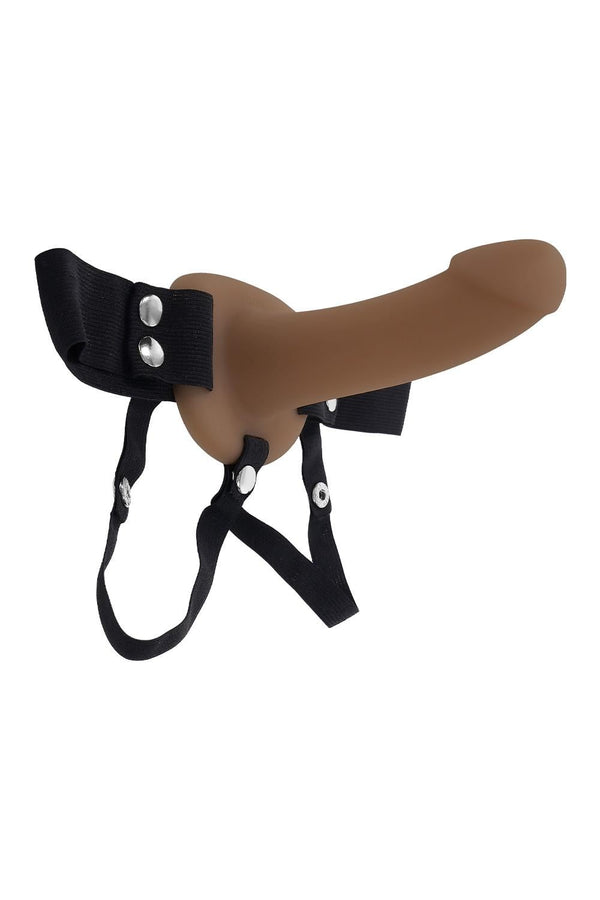 SELOPA OUR FIRST HOLLOW STRAP ON DARK 6 INCH