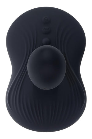 PLAYBOY VIBRATOR SITTIN & SPINNIN BLACK