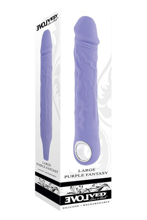 EVOLVED LARGE PURPLE FANTASY 9.5 INCH