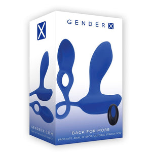 GENDER X BACK FOR MORE