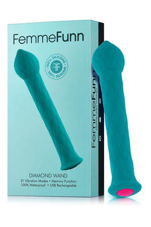 FEMMEFUNN DIAMOND WAND TURQUOISE