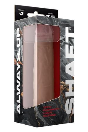 SHAFT MODEL J 7.5 INCH LIQUID SILICONE DONG PINE
