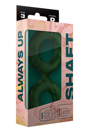 SHAFT DOUBLE C-RING LARGE GREEN