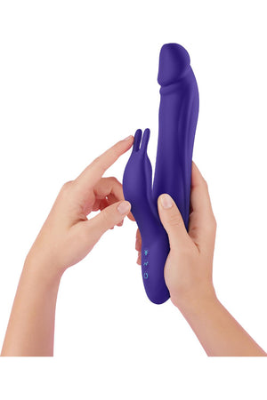 FEMMEFUNN BOOSTER RABBIT XL DARK PURPLE