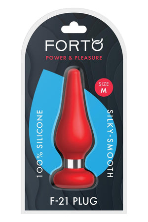 FORTO F-21 TEAR DROP MEDIUM RED