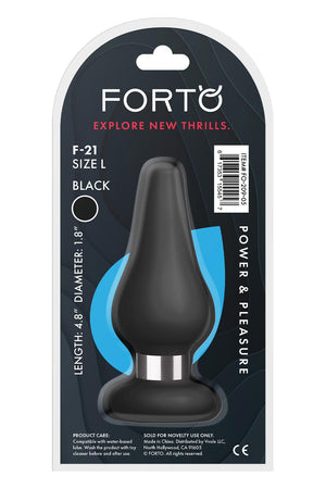 FORTO F-21 TEAR DROP LARGE BLACK