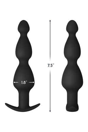 FORTO F-52 CONE BEADS BLACK