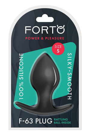 FORTO F-63 RATTLER SPADE SMALL BLACK