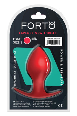 FORTO F-63 RATTLER SPADE SMALL RED