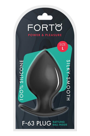 FORTO F-63 RATTLER SPADE LARGE BLACK
