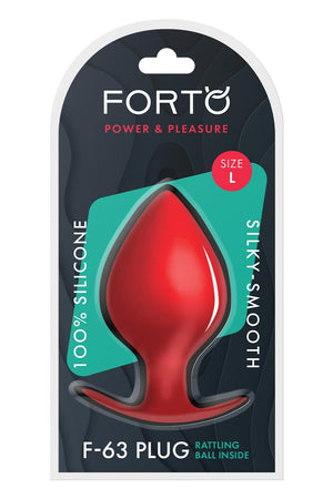 FORTO F-63 RATTLER SPADE LARGE RED