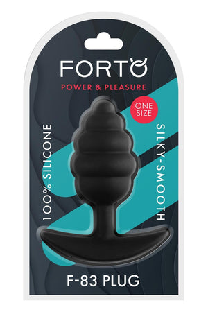 FORTO F-83 SPIR PLUG BLACK