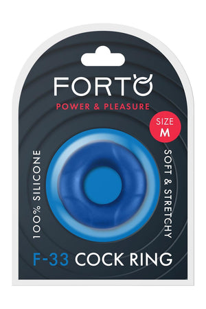 FORTO F-33 21MM C-RING MEDIUM BLUE