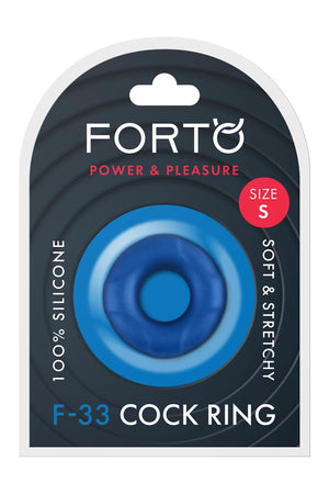FORTO F-33 17MM C-RING SMALL BLUE