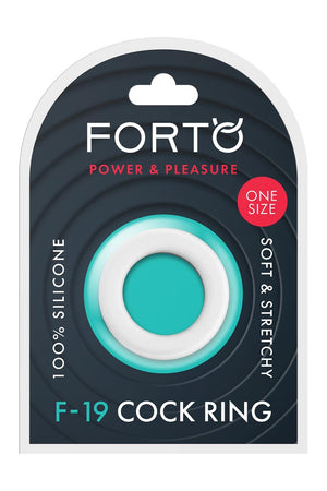 FORTO F-19 2 TONE C-RING BLACK AND WHITE