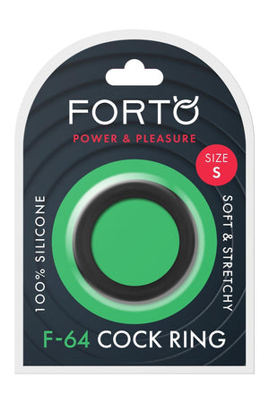 FORTO F-64 40MM RING WIDE SMALL BLACK