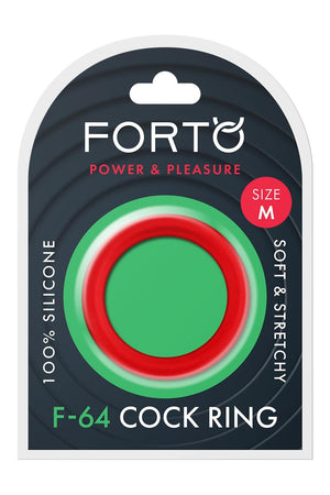 FORTO F-64 45MM RING WIDE MEDIUM RED