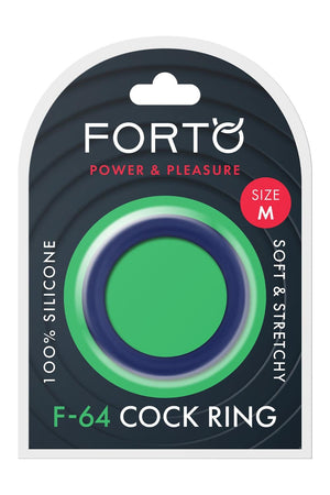 FORTO F-64 45MM RING WIDE MEDIUM BLUE