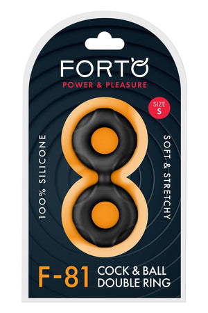 FORTO F-81 DOUBLE RING 44MM BLACK
