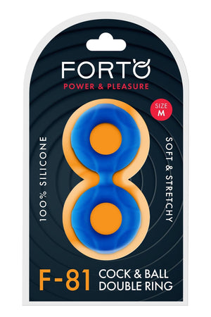 FORTO F-81 DOUBLE RING 47MM BLUE