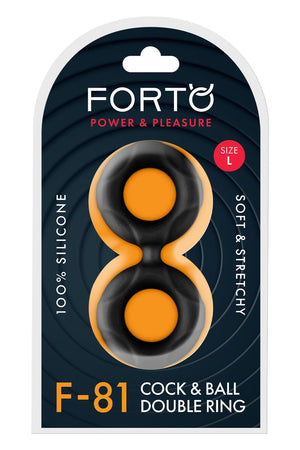 FORTO F-81 DOUBLE RING 51MM BLACK