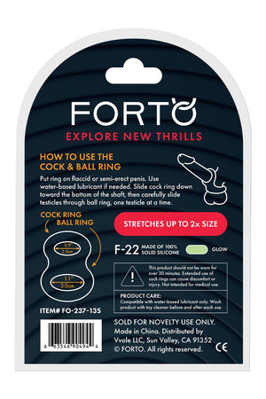 FORTO F-22 D RING SMALL GLOW