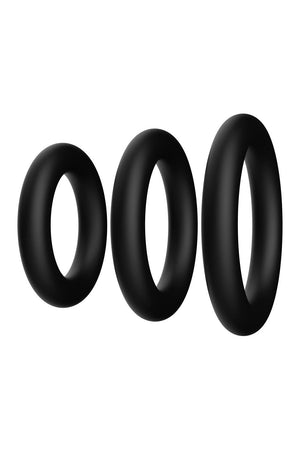 FORTO F-39 TRIO COCKRING SET BLACK