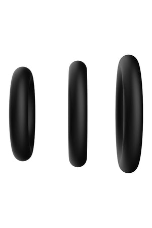 FORTO F-39 TRIO COCKRING SET BLACK