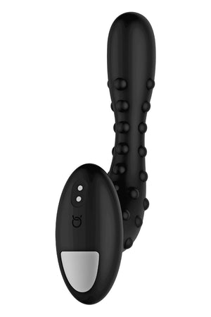 FORTO STUDDED PRO VIBRATING MASSAGER BLACK