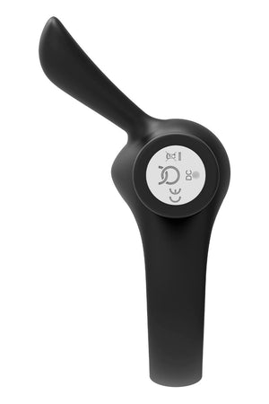 FORTO BUNNY VIBRATING COCKRING BLACK