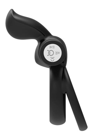 FORTO POINTER VIBRATING COCKRING BLACK