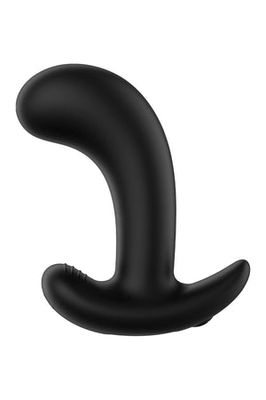 FORTO CURVED VIBRATING PLUG BLACK
