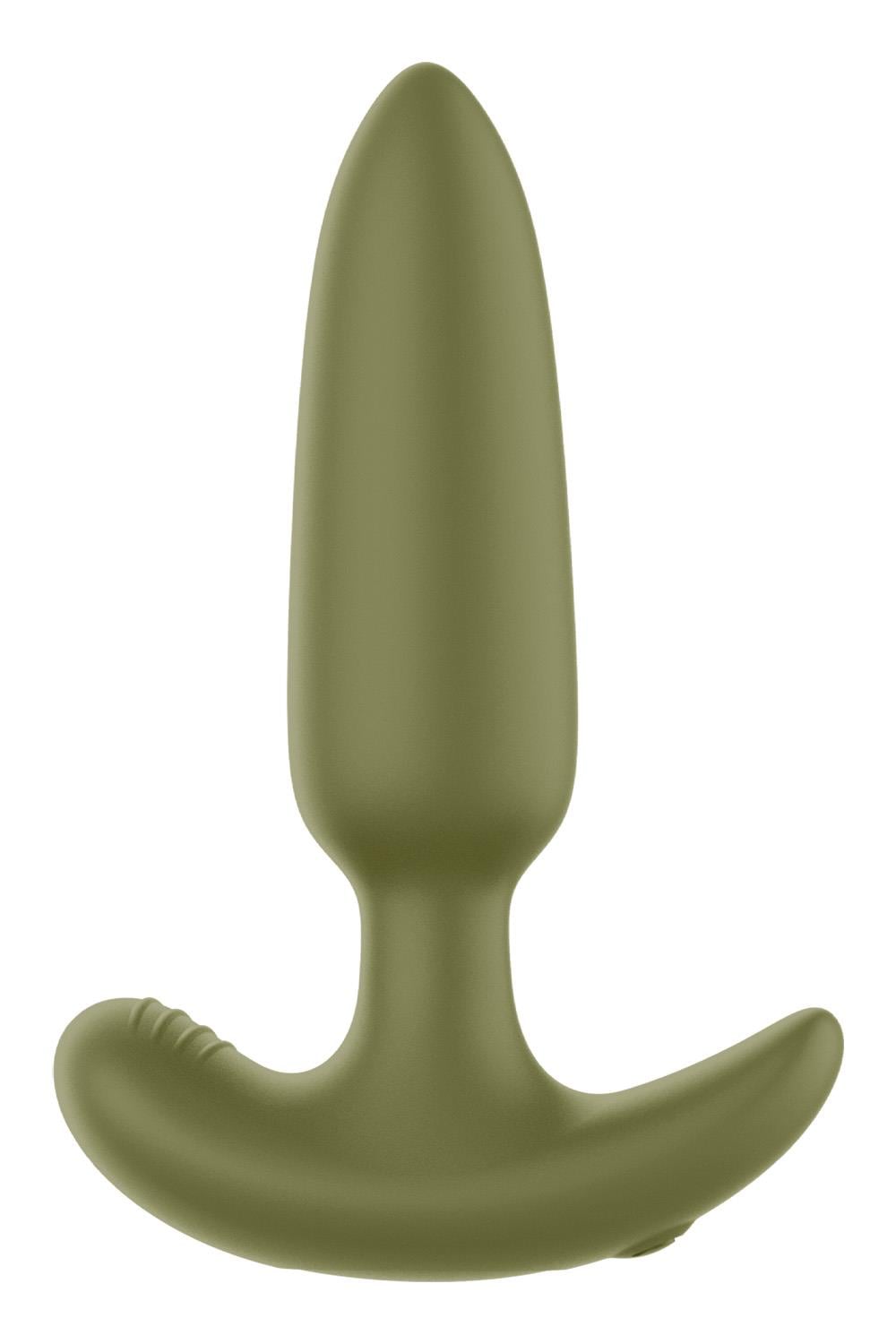 FORTO POINTED VIBRATING PLUG GREEN