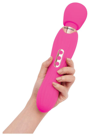 BODYWAND RUMBLE WAND 12 INCH HOT PINK