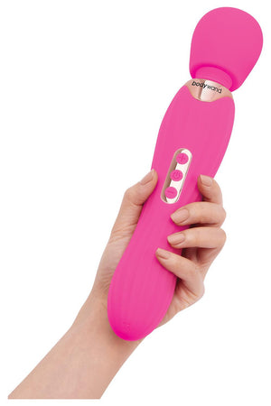 BODYWAND RUMBLE WAND 10 INCH HOT PINK
