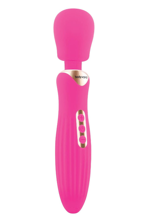 BODYWAND RUMBLE WAND 10 INCH HOT PINK